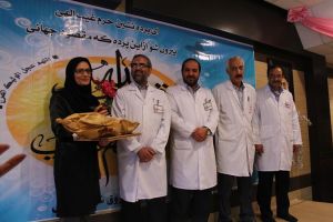 جشن بازنشستگی پرسنل مرکز قلب و عروق شهید رجایی  در نیمه اول سال۱۳۹۱: عکس شماره 2 / 10